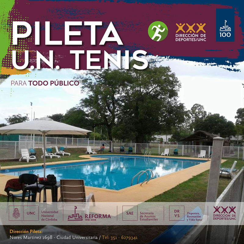 Pileta UNC Tenis