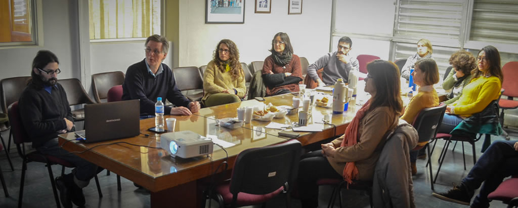 Imagen del workshop que ofrecieron Motta y Morero en el IEF