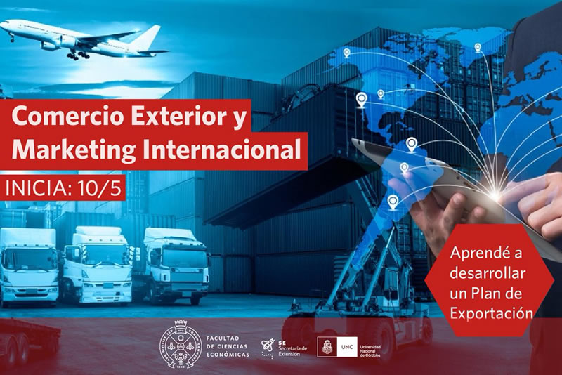 Imagen promocional del curso de Comercio Exterior