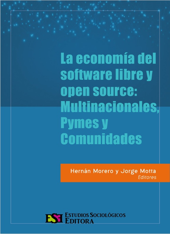 Tapa del libro de Morero y Motta sobre economía y software libre