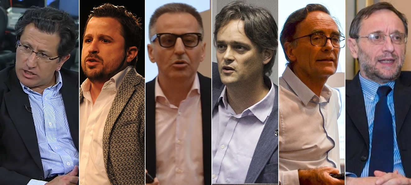 Seis panelistas y conferencistas de las Jornadas Internacionales de Finanzas Públicas