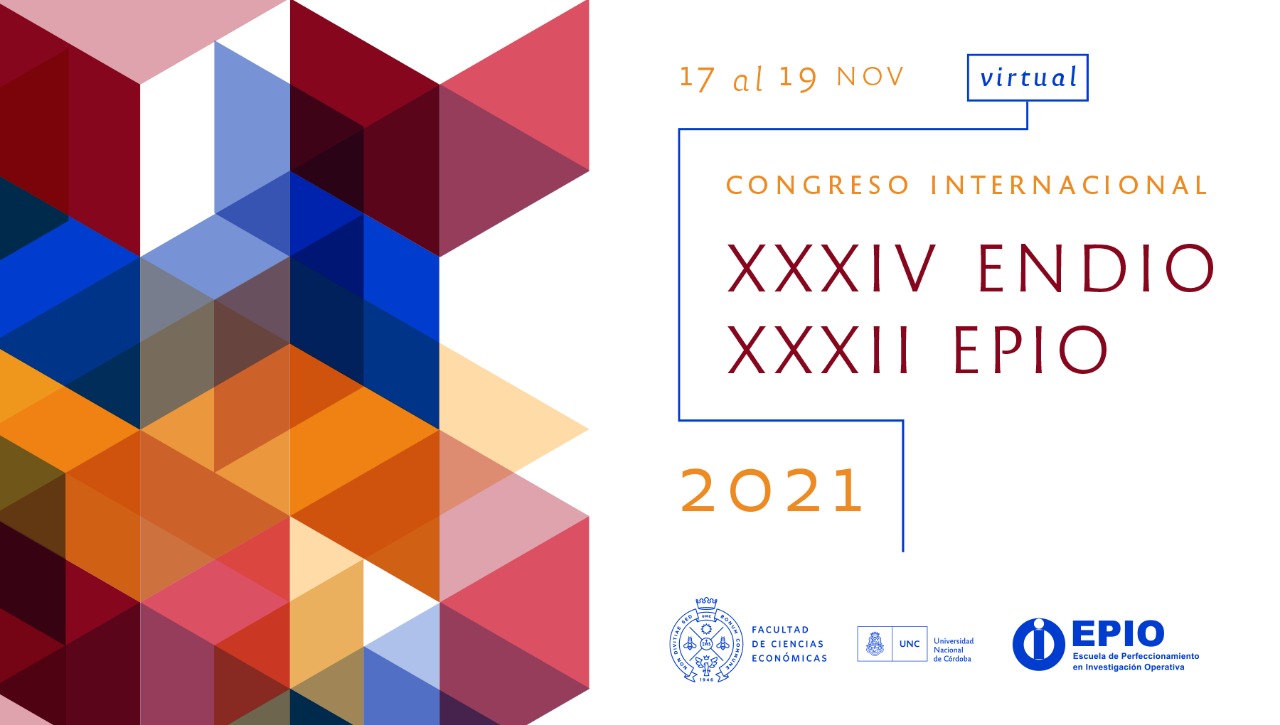 Flyer del congreso internacional EPIO ENDIO 2021, que se realizará con modalidad virtual del 17 al 19 de noviembre