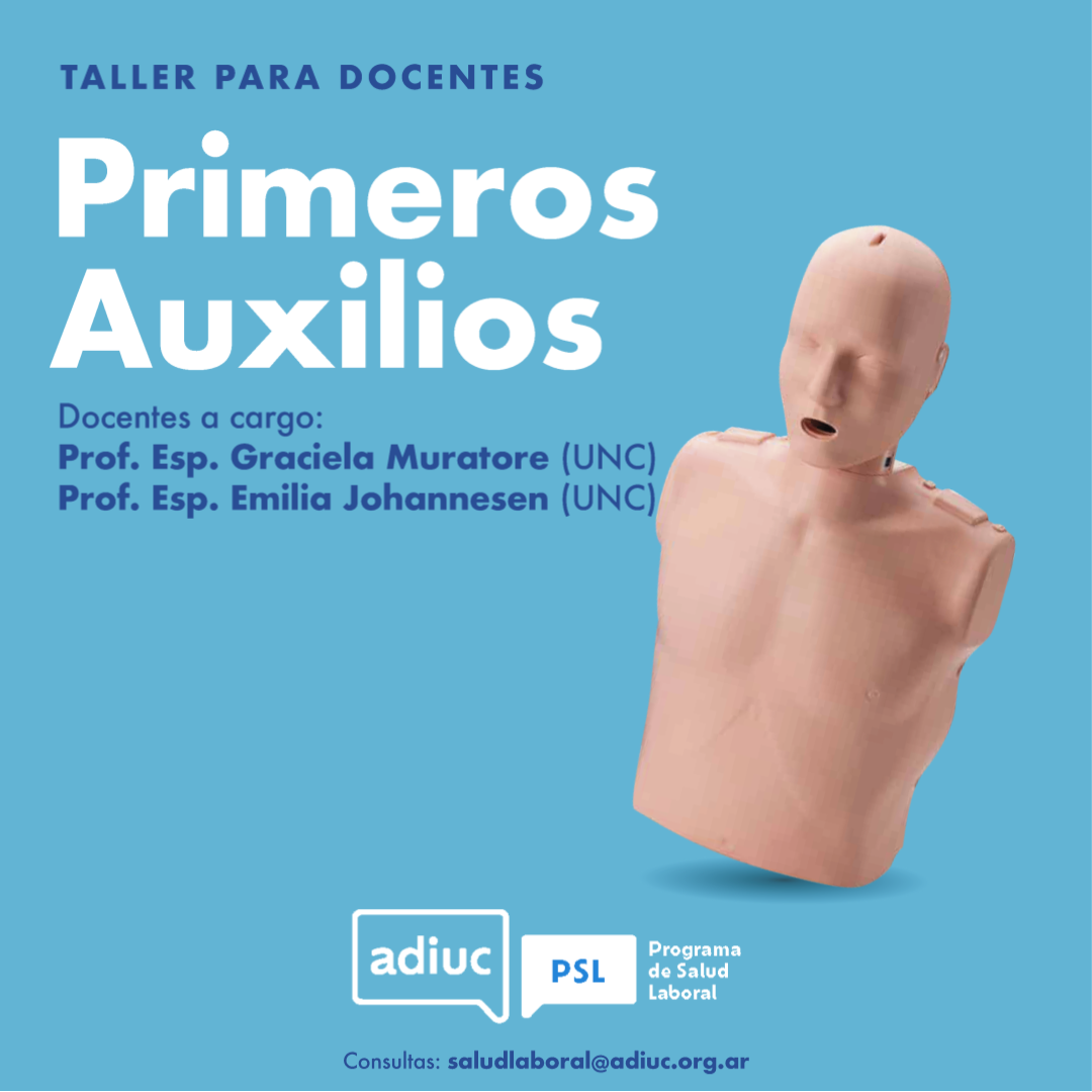 adiuc taller primeros auxilios mayo 2023