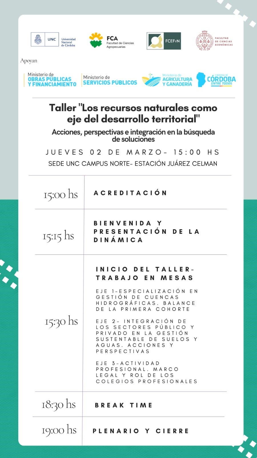 graduados taller cuencas marzo