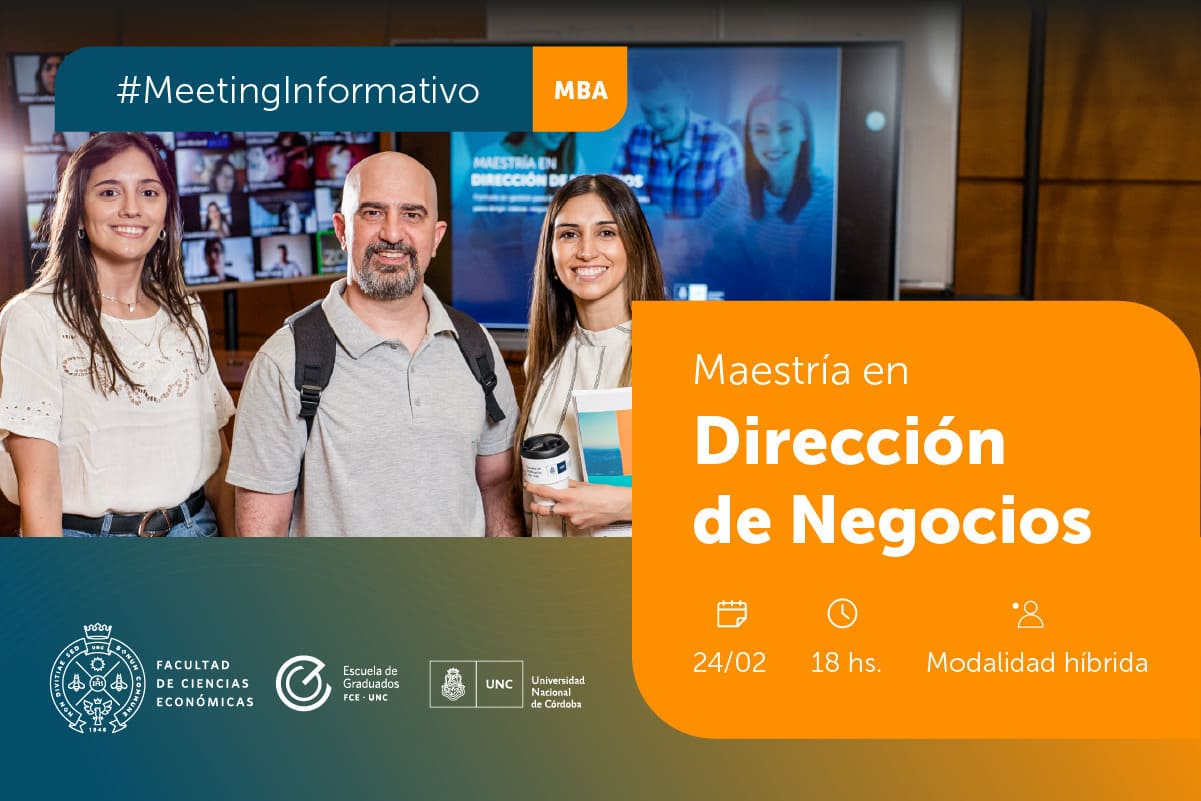 Reunión informativa de la Maestría en Dirección de Negocios