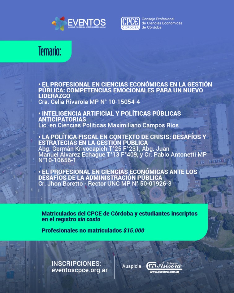 flyer de las 1 jornadas provinciales sector publico