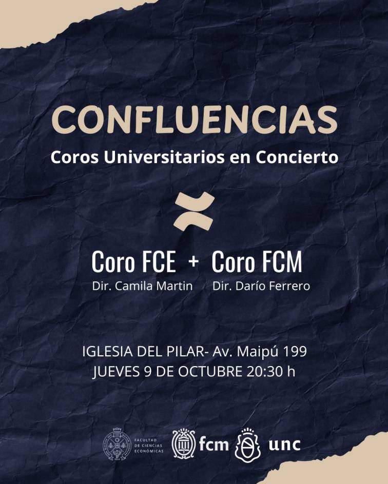 encuentro coral 9 de octubre de 2025 flyer 