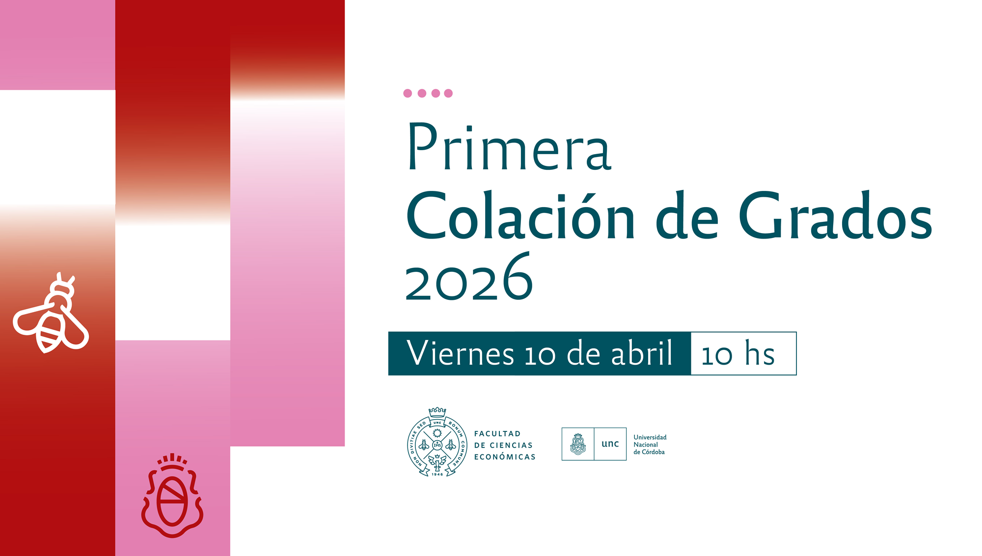 invitación primera colación 2026