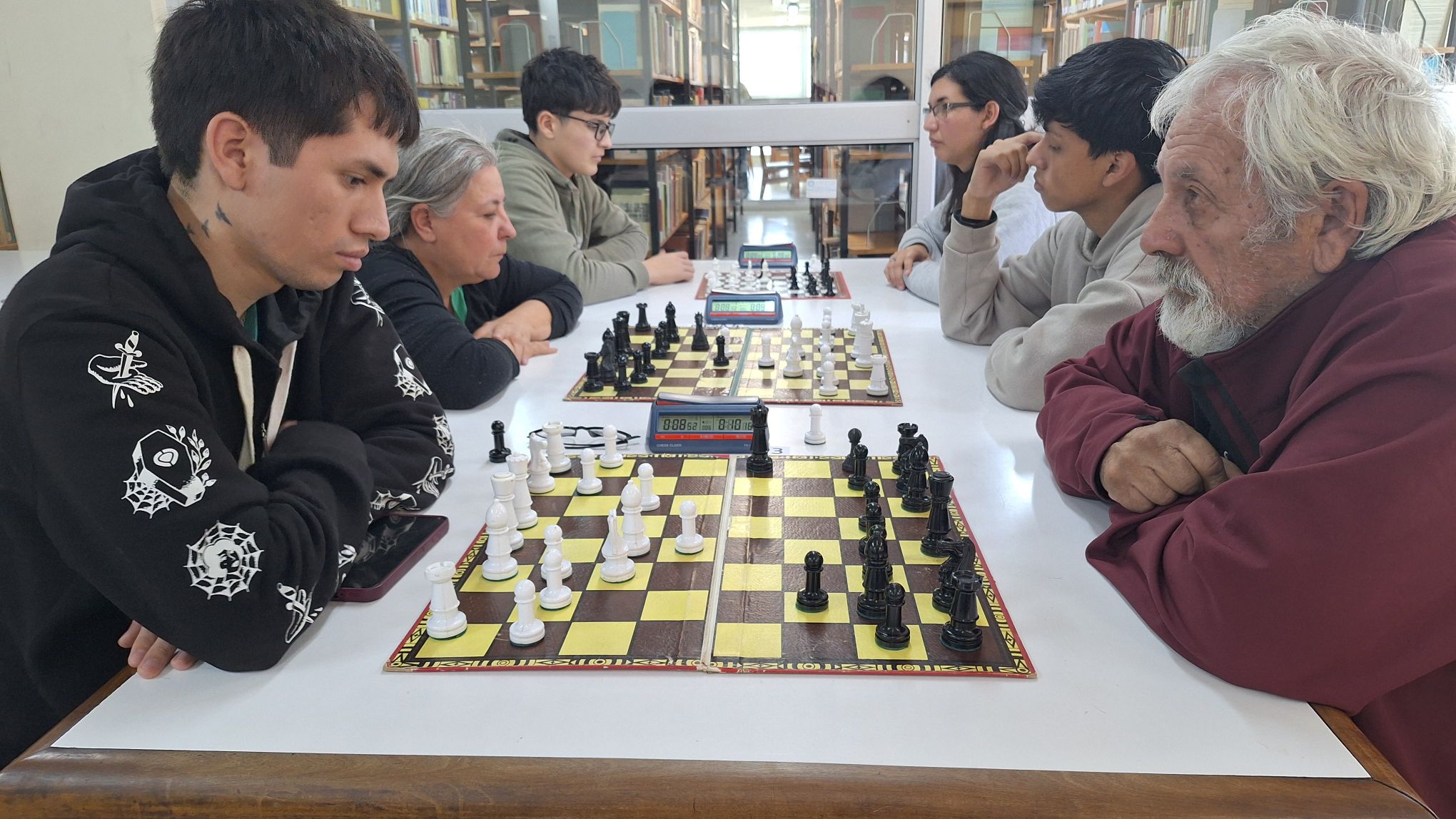 ajedrez torneo biblioteca agosto 2026 3x2