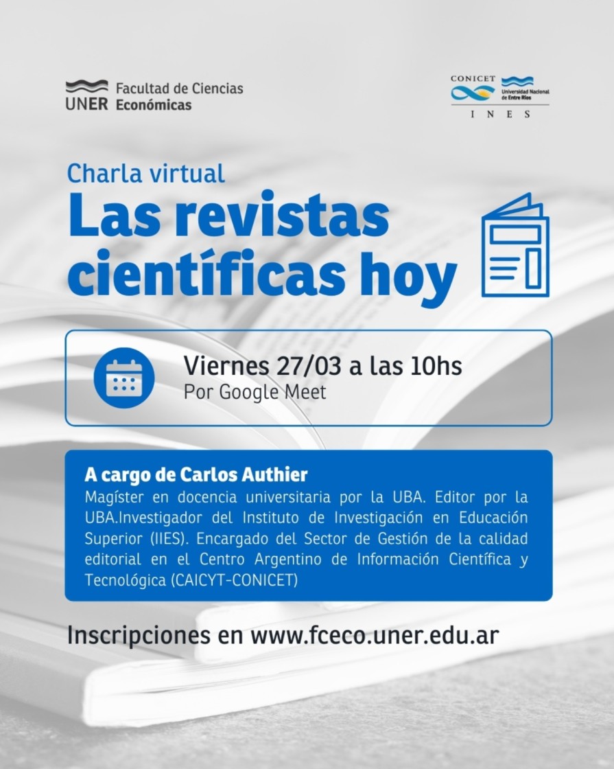 2026 revistas cientificas hoy