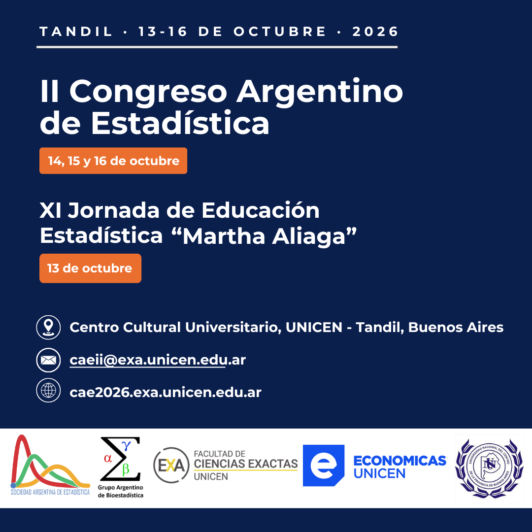 2026 segundo congreso arg estadistica cae