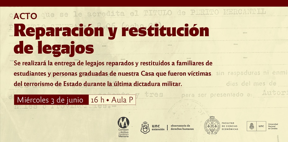 acto restitucion legajos horiz