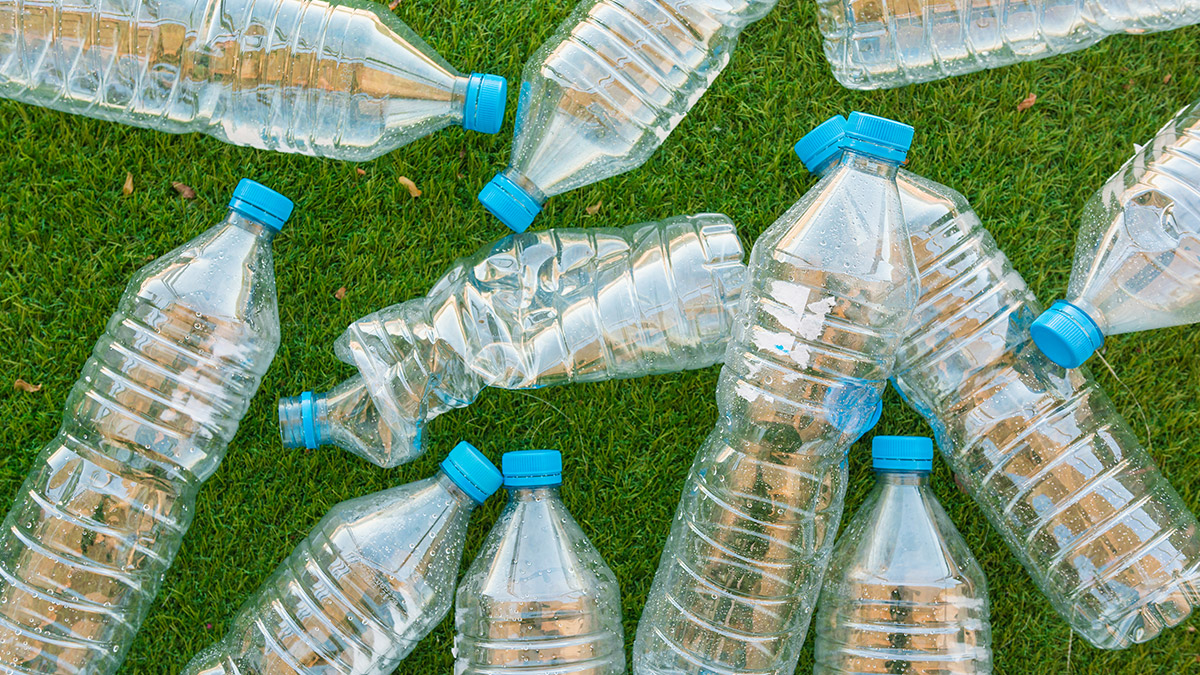 botellas pet plastico reciclable