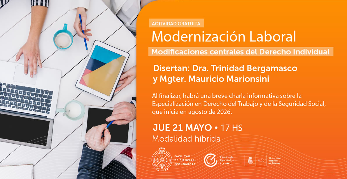 graduados espec legisl trabajo charla conferencia may 2026