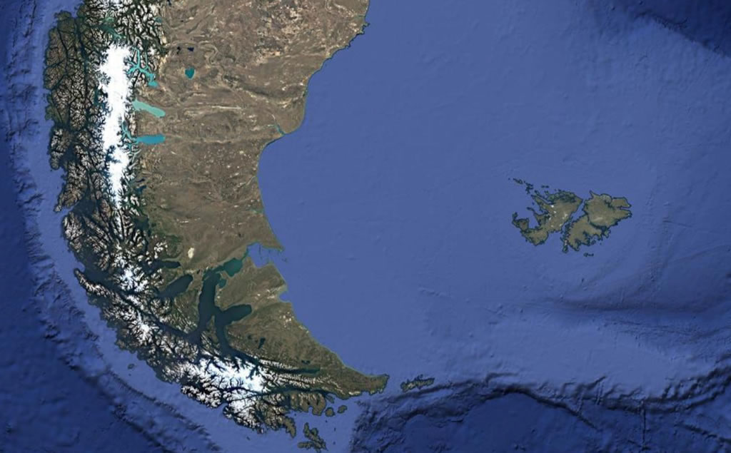 islas malvinas mapa
