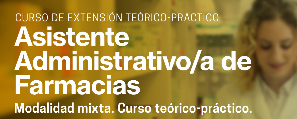 Asistente administrativoa de farmacias2023