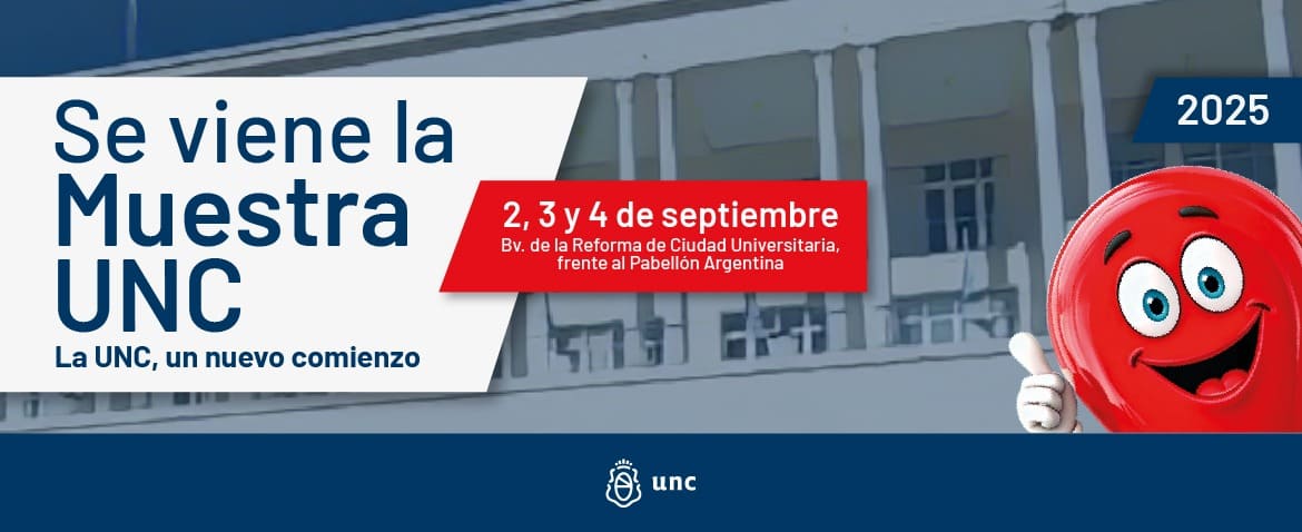 flyer muestra unc 2025
