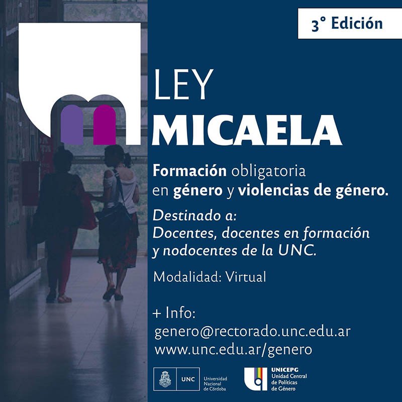3 Edición Ley Micaela UNC