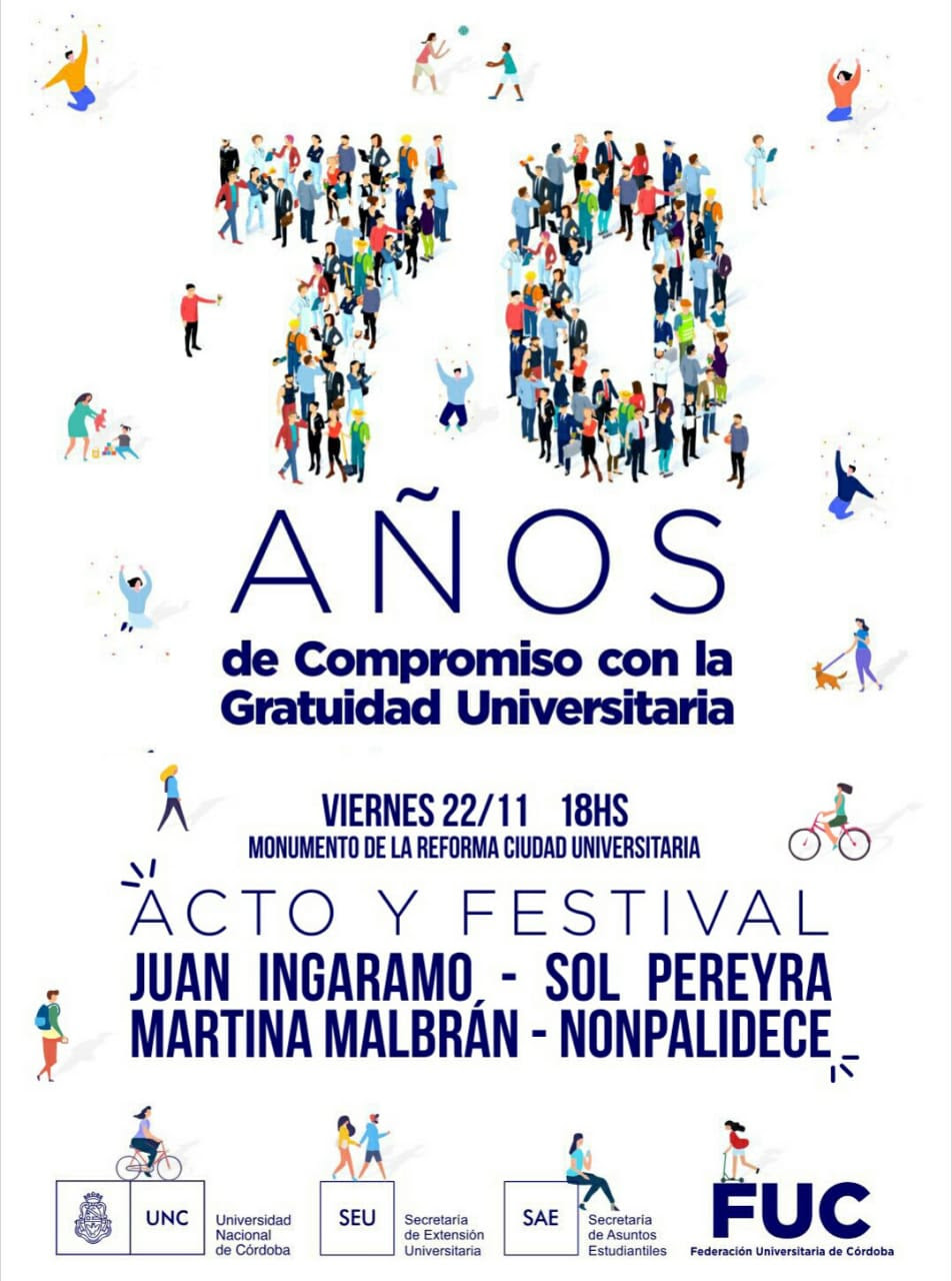 70anios gratuidad festival