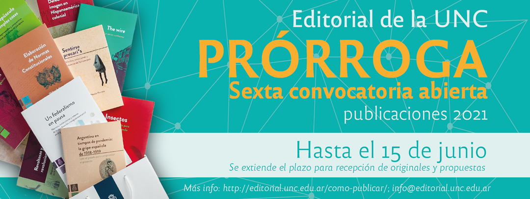 editorial sexta convocatoria 2021