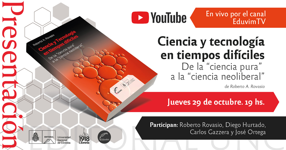 editorial unc presentacion libro ciencia tiempos dificiles