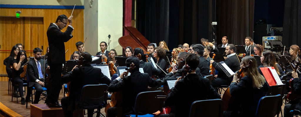 La orquesta de la Universidad