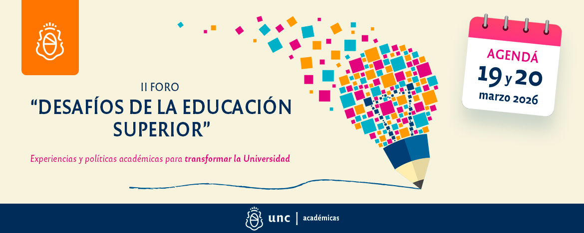 unc 2foro desafios educ superior flyer wide