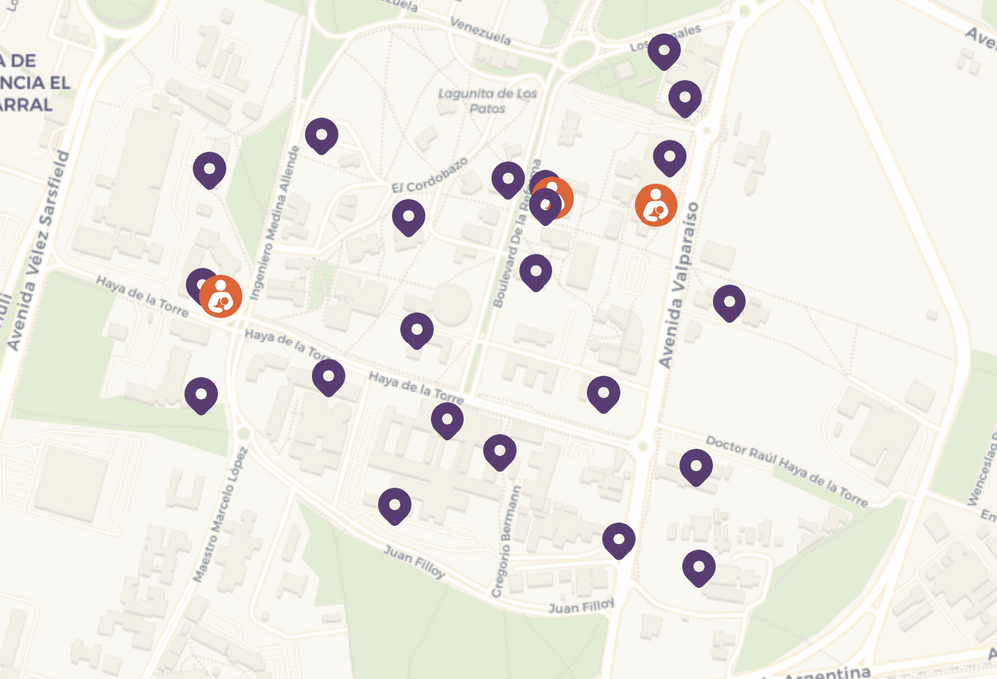 unc mapa genero