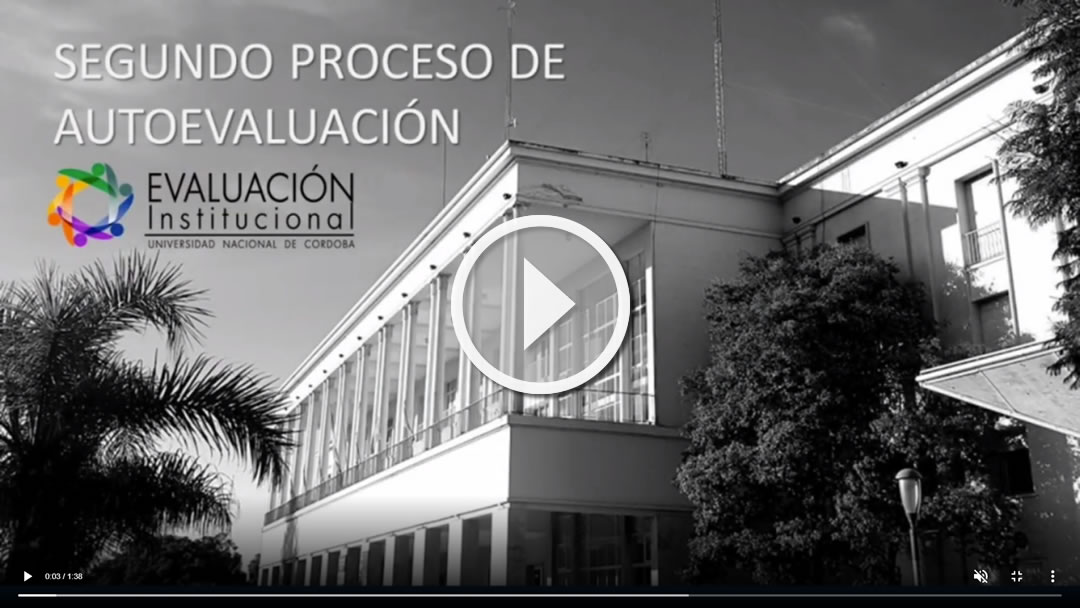 video unc autoevaluacion institucional