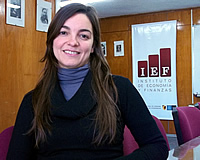 Eugenia Meiners, becaria del IEF (Foto: Marcelo Coser - IEF)