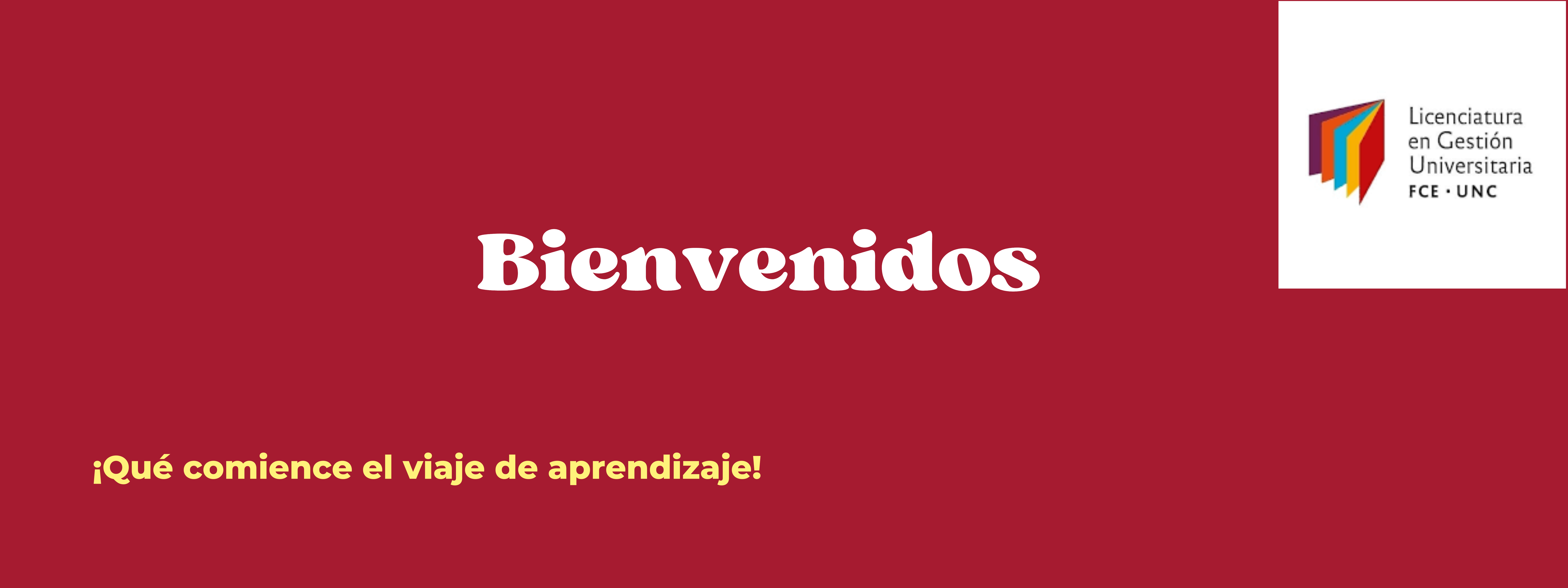 Mensaje de Bienvenida LGU