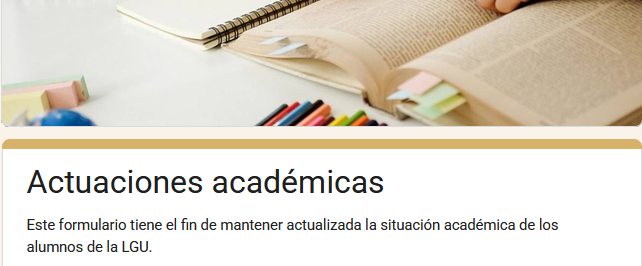 actuaciones academicas