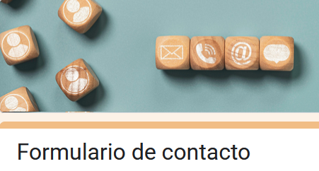 formulario de contacto