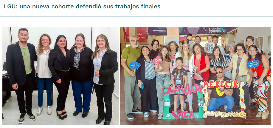 nuevos licenciados