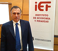 Julio Nogués, invitado por el IEF - Foto: Marcelo Coser (gentileza Cecilia Gáname)