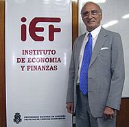 Rinaldo Colomé, miembro titular de la ANCE - Foto: Marcelo Coser (IEF-FCE)